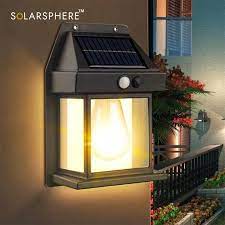 Lampe à capteur de mouvement à énergie solaire