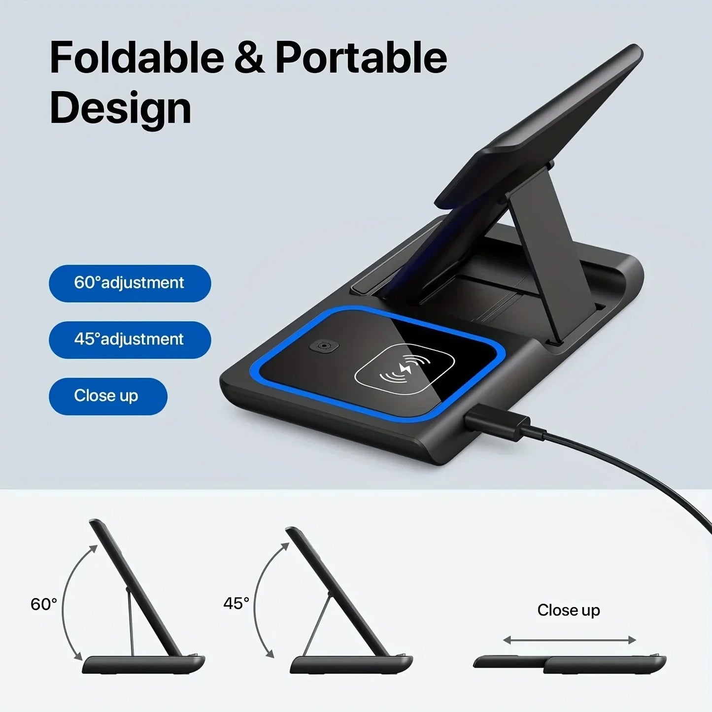 CHARGEUR IPHONE AIR POD SANS FIL