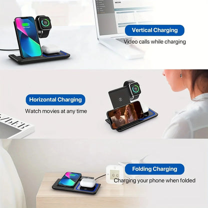 CHARGEUR IPHONE AIR POD SANS FIL